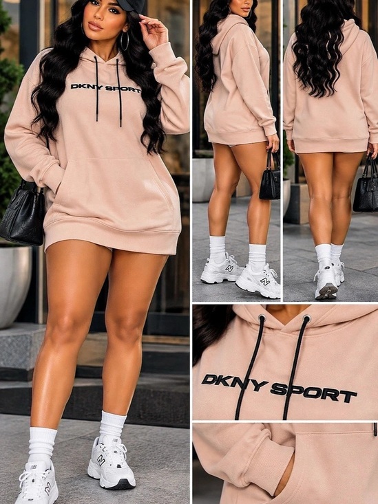 Dkny Tops - DKNY Pink Hoodie Like New